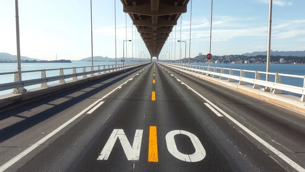 Får du stanna på en bro