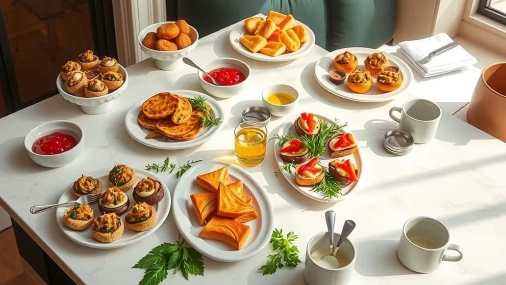 Goda förrätter som går att förbereda