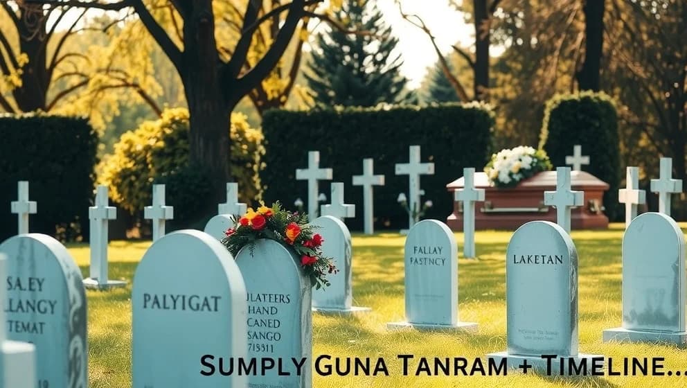 Hur lång tid efter dödsfall sker begravning