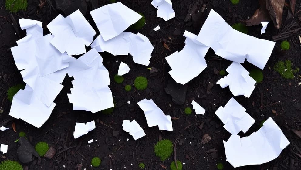 Hur lång tid tar det för papper att brytas ner