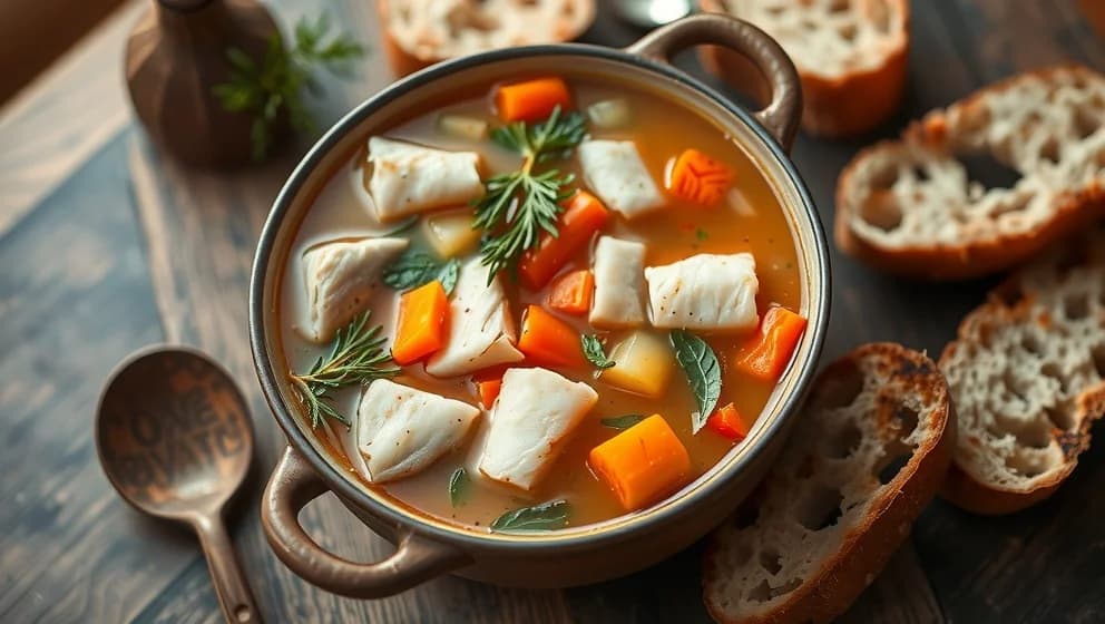 Världens godaste fisksoppa recept